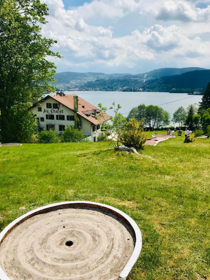 Le Chalet Au Bord Du Lac Gérardmer Exteriör bild